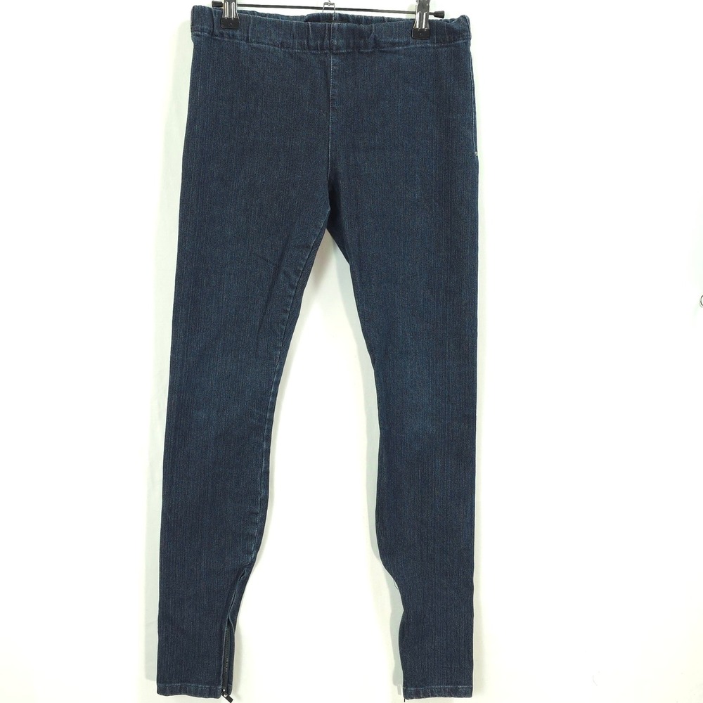 Joe's Jeans Legging Ankle Zip Dark Wash Women S Minimalist Skinny Indie Sleek